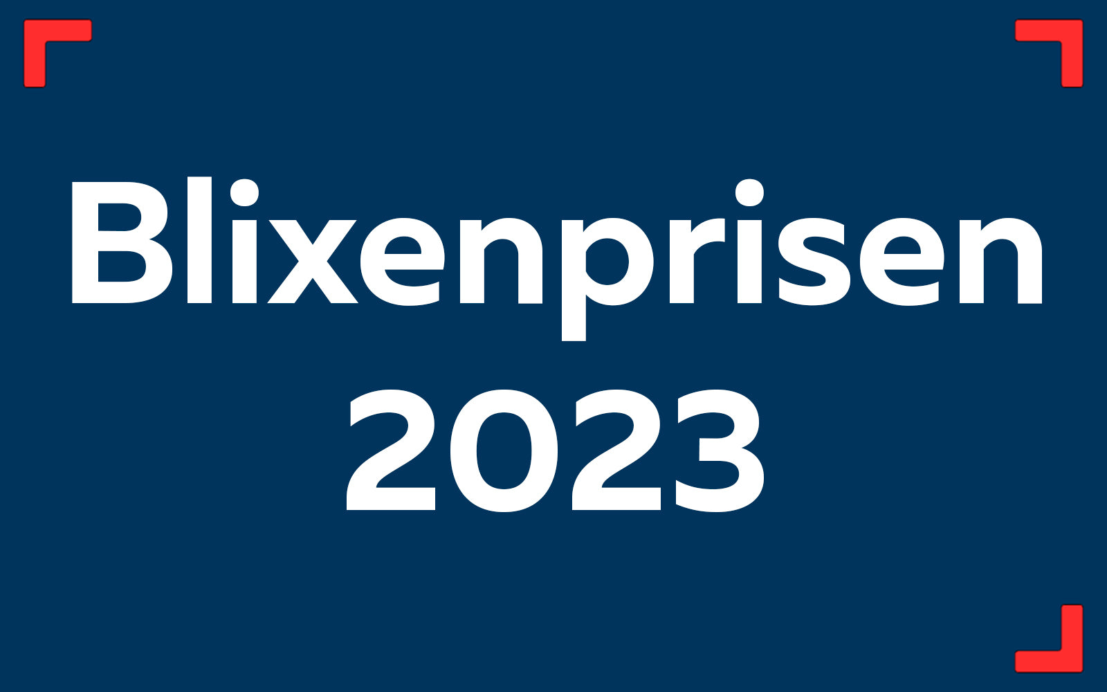 Blixenprisen 2023