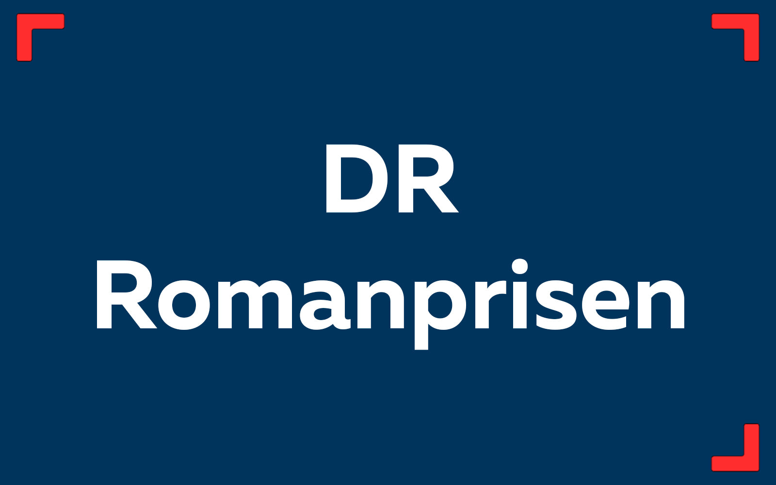 DR Romanprisen