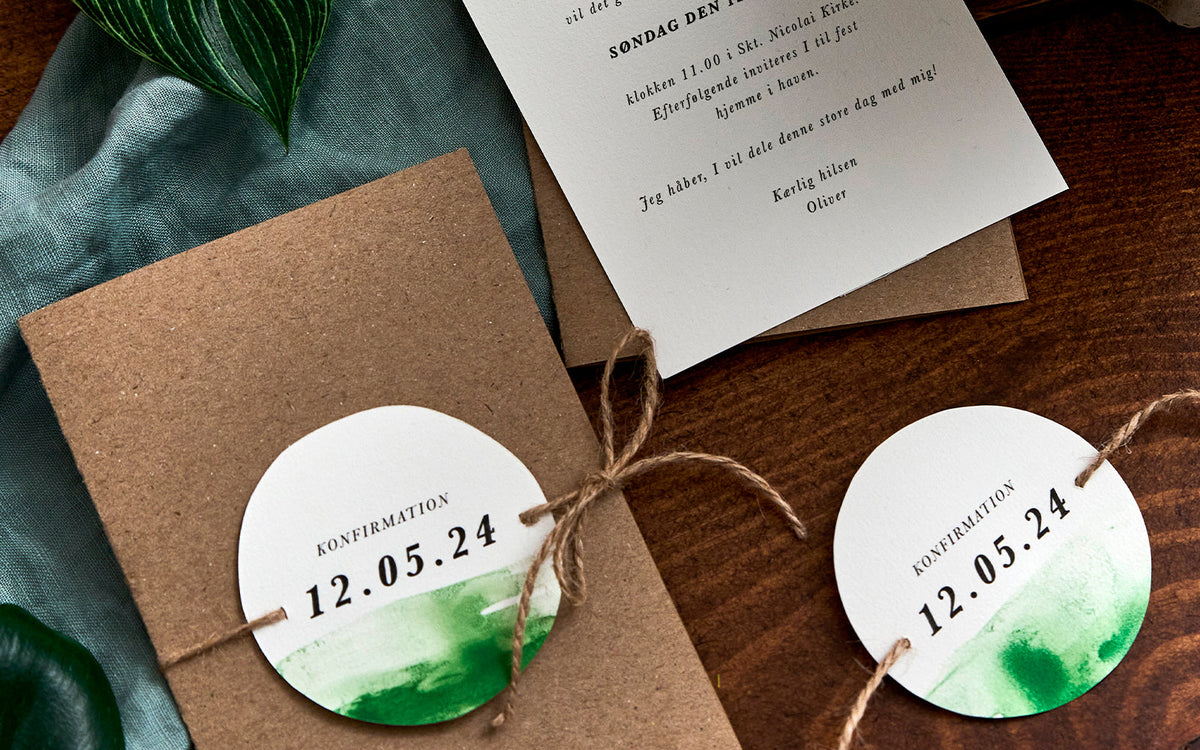 Invitation til konfirmation