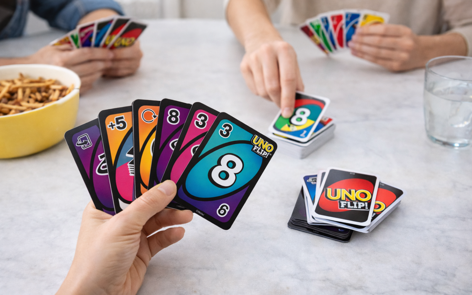 Spilleregler - Uno flip
