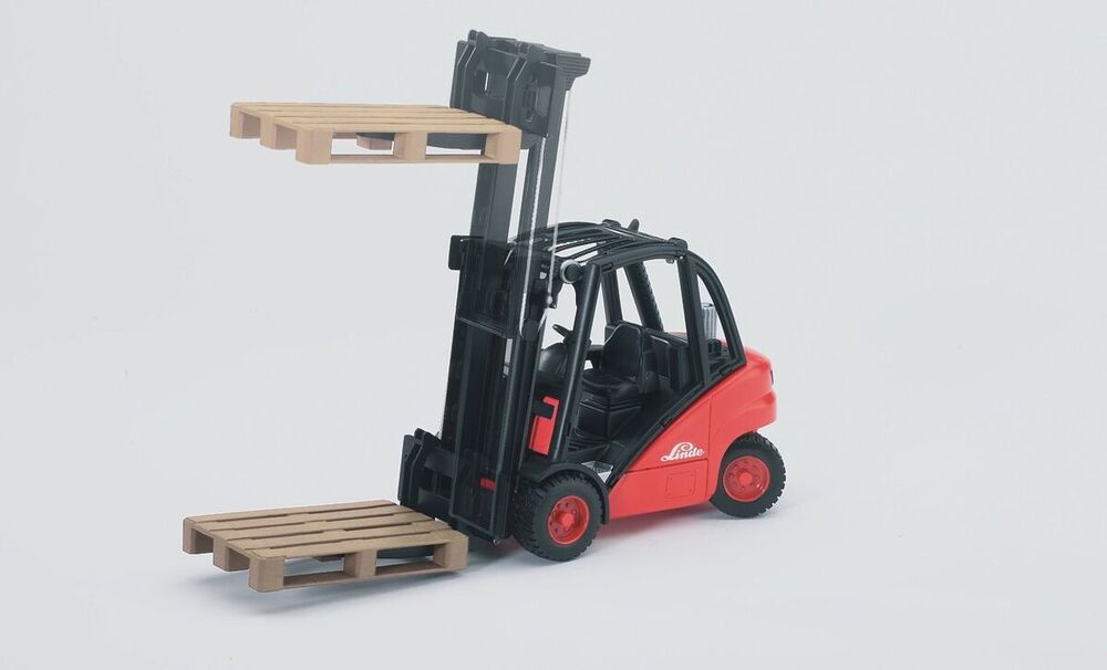 Gaffeltruck Bruder Linde H30D med paller