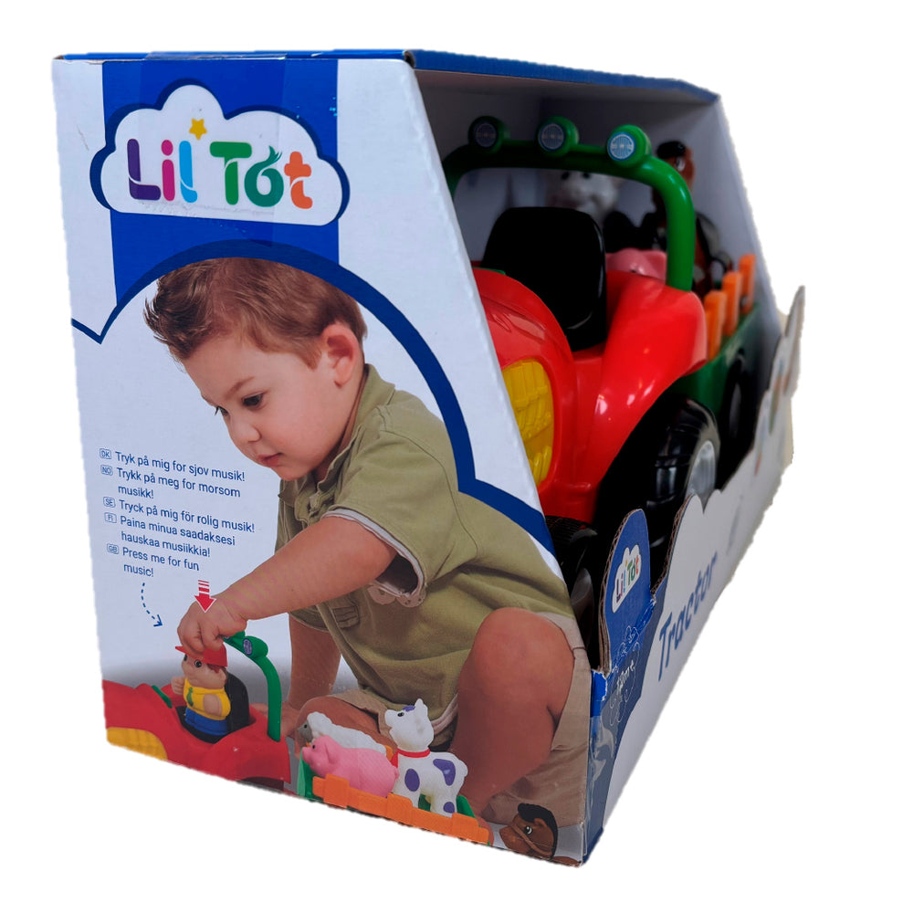 Lil'Tot Traktor Med Vogn