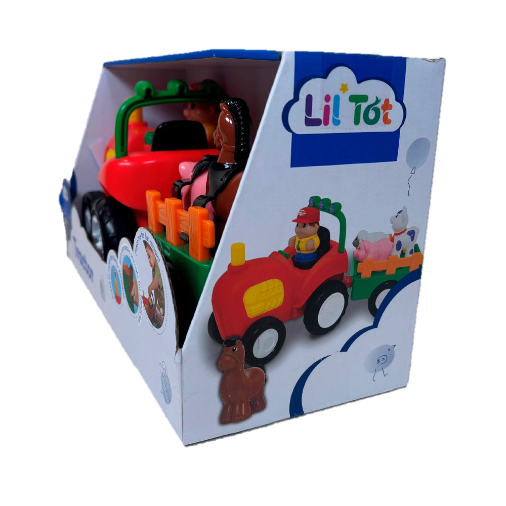 Lil'Tot Traktor Med Vogn