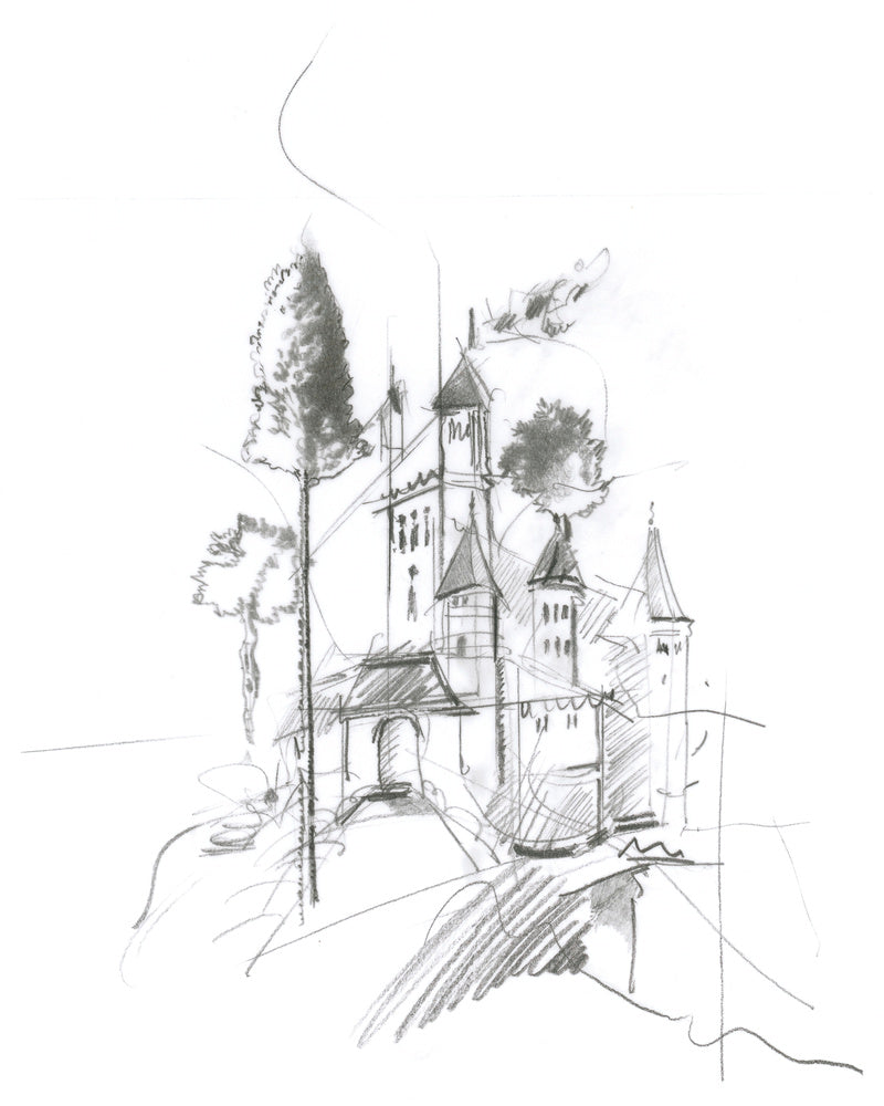 Blyant sæt pitt Faber-Castell 9000 5b-5h tin 12 ass