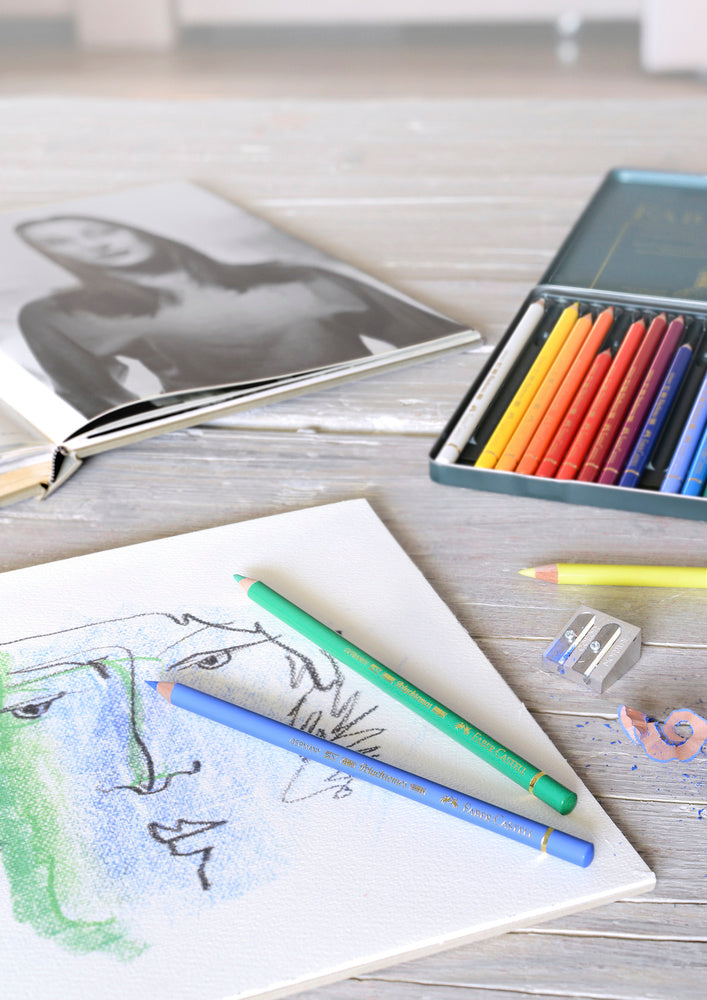 Farveblyant polychromos Faber-Castell 24 farver