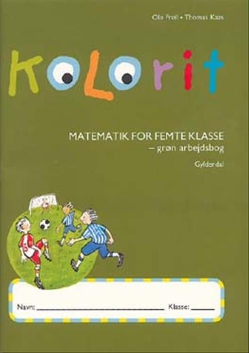 Kolorit 5. klasse, grøn arbejdsbog