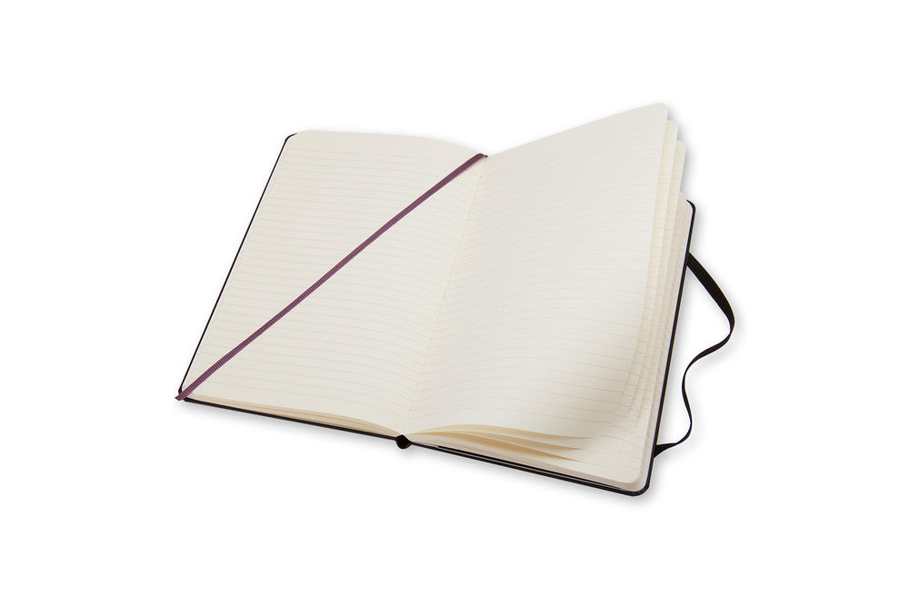 Notesbog Moleskine pocket sort m/192 linjerede ark hard