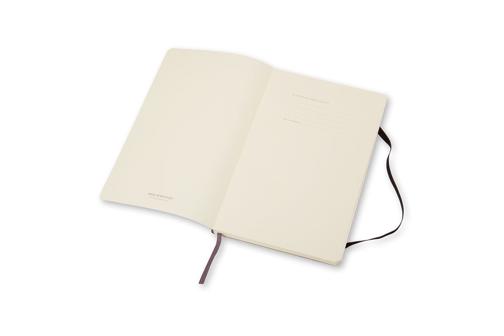 Notesbog Moleskine pocket sort m/192 blanke ark soft cover