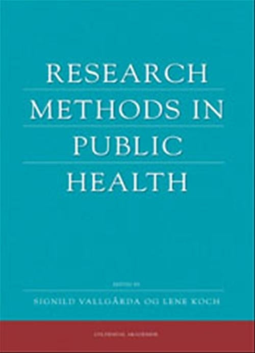 Research methods in public health