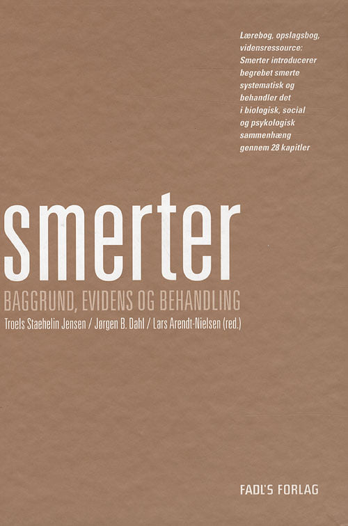 Smerter - en lærebog