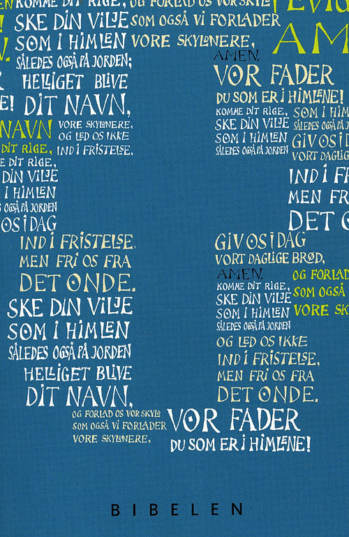 Konfirmandbibel, blå udgave