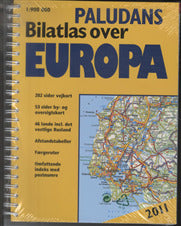 Paludans Bilatlas over Europa, 2011