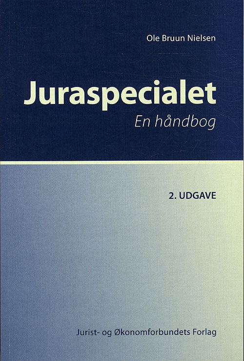 Juraspecialet en håndbog