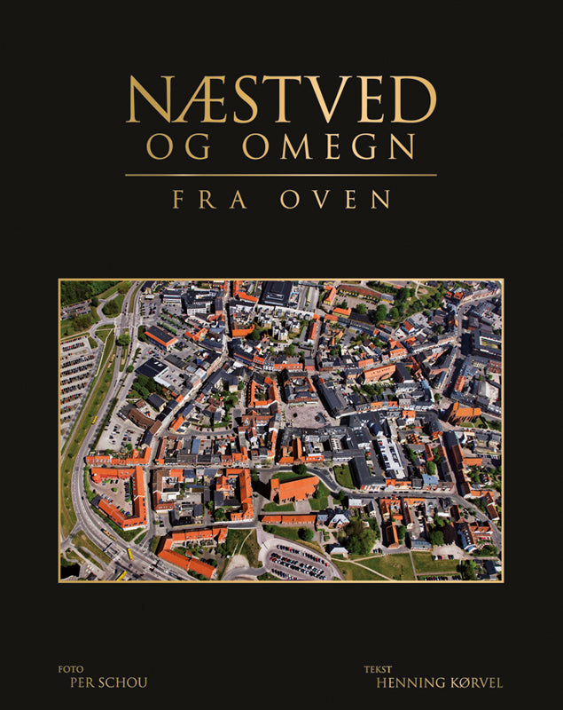 Næstved og omegn fra oven