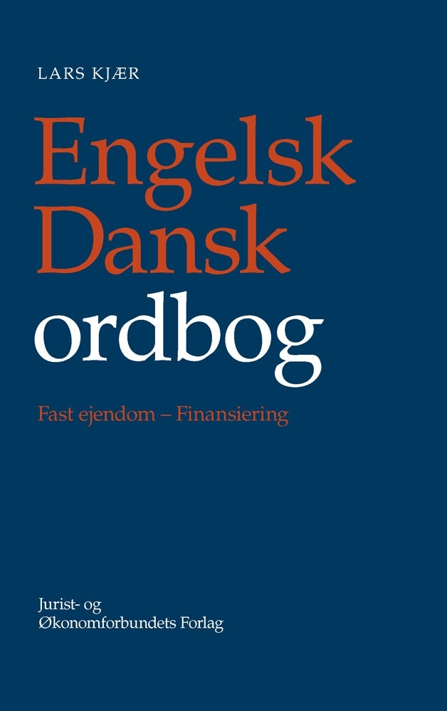 Engelsk-dansk ordbog