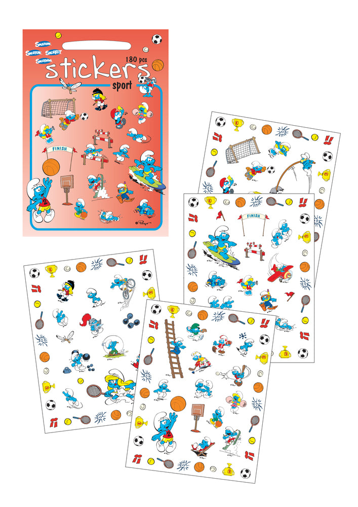 Smølfe Stickers: Sport