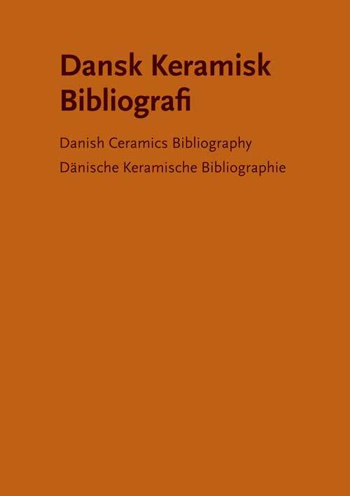 Dansk keramisk bibliografi