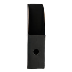Tidsskriftskassette karton sort A4