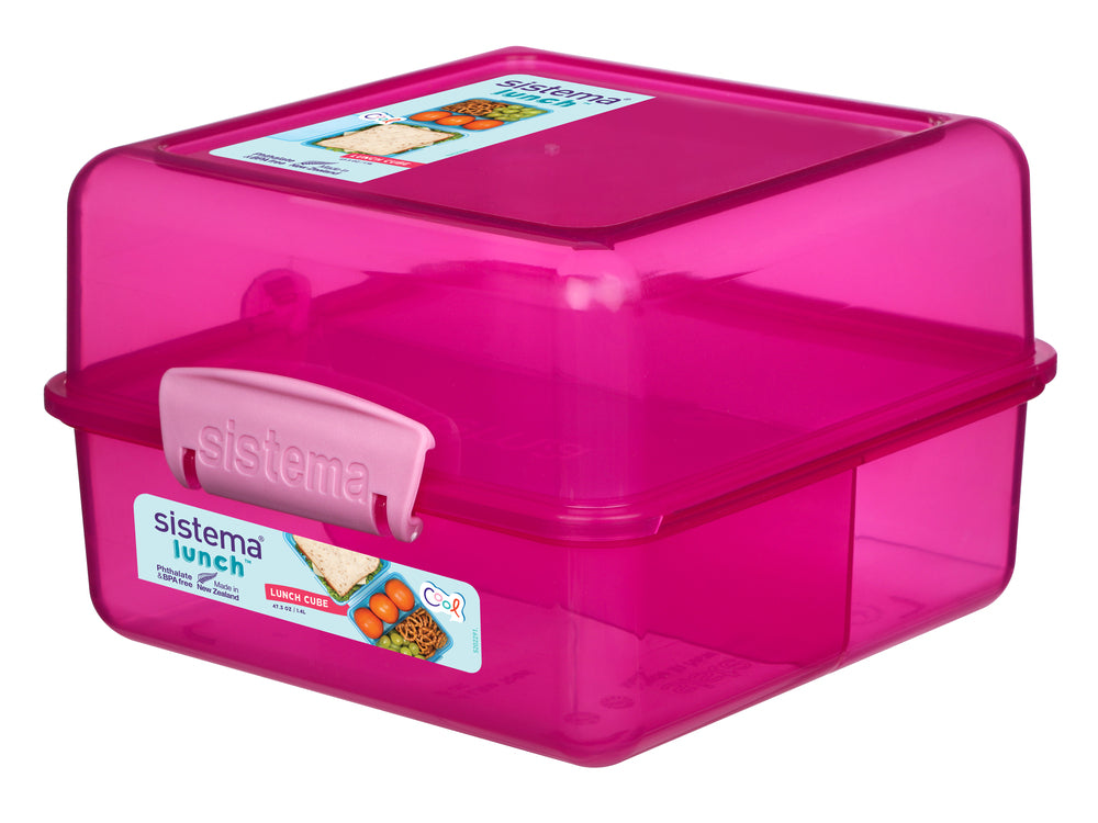Madkasse Sistema 1,4l lunch cube ass
