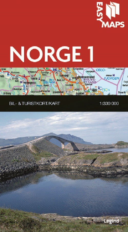 Easy Maps - Norge delkort 1