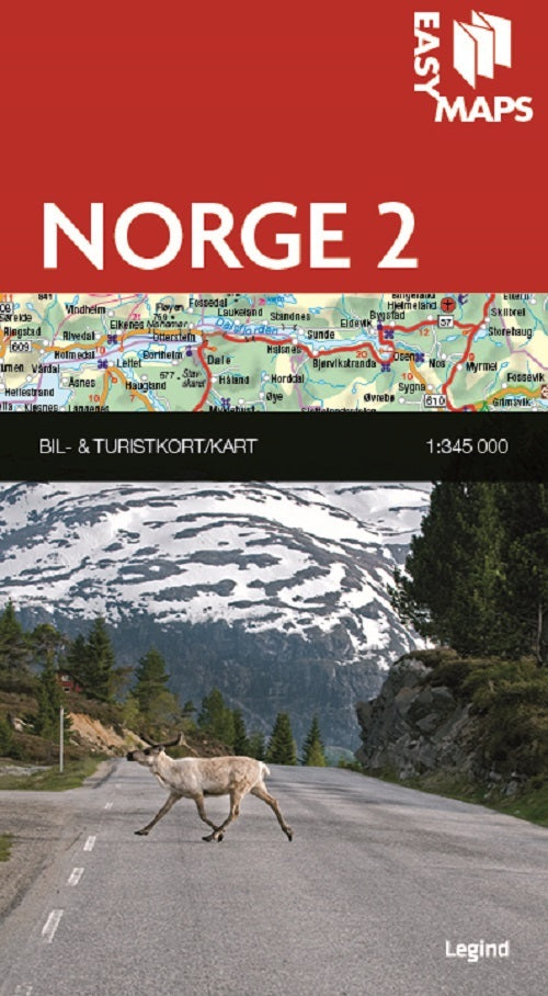 Easy Maps - Norge delkort 2