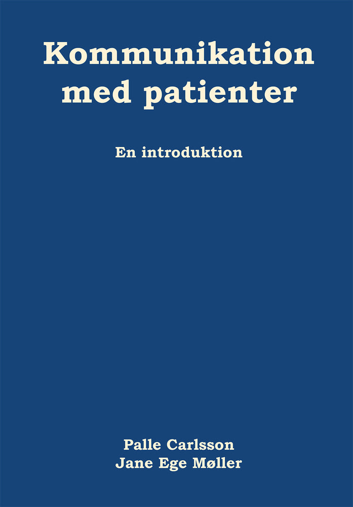 Kommunikation med patienter