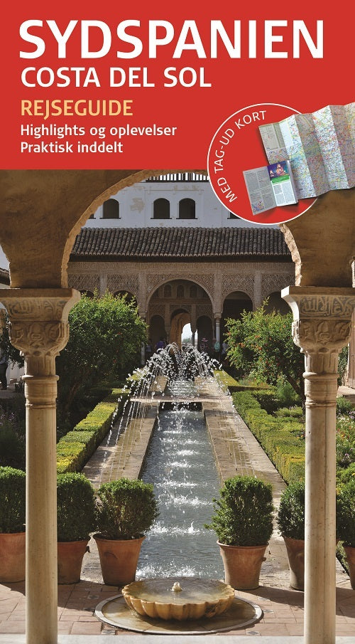 Rejseguide med kort - Sydspanien