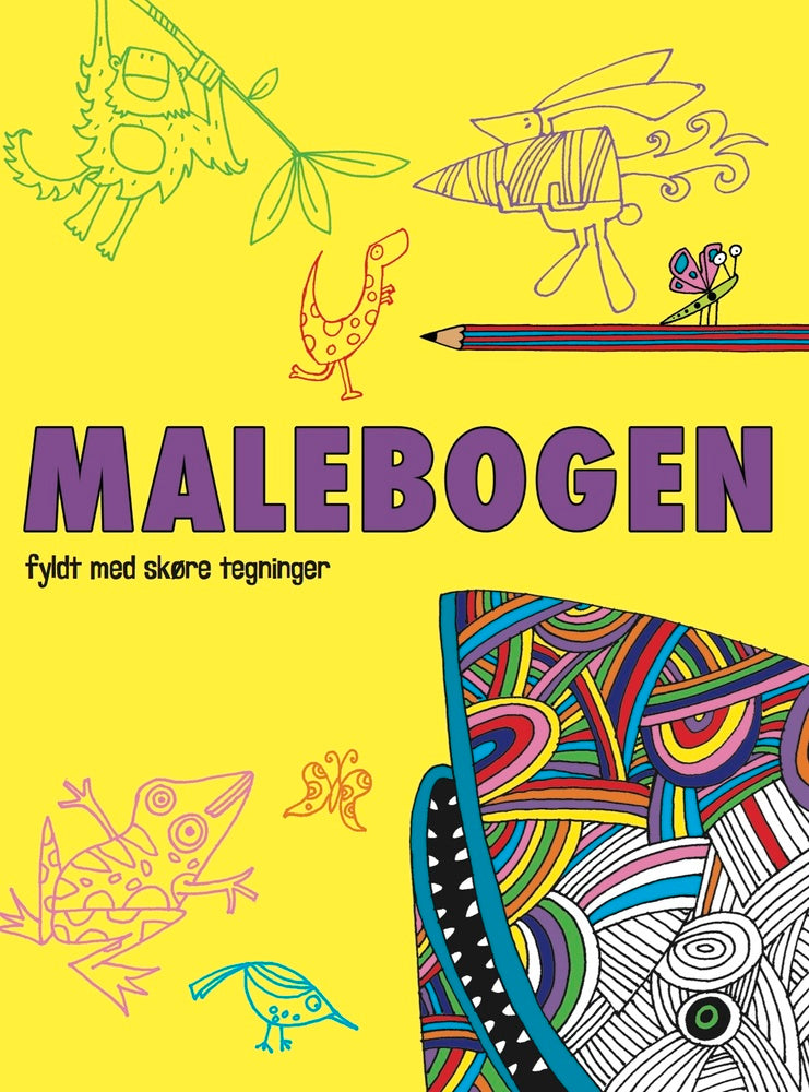 MALEBOGEN – Fyldt med skøre tegninger