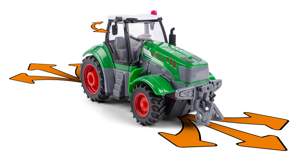 RC TRAKTOR MED ANHÆNGER