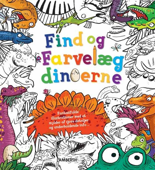 Find og farvelæg dinoerne