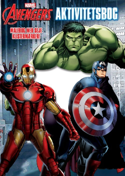 Marvel Avengers Aktivitets bog