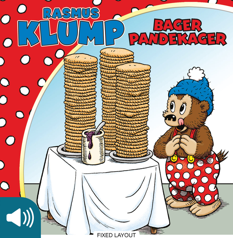 Rasmus Klump bager pandekager