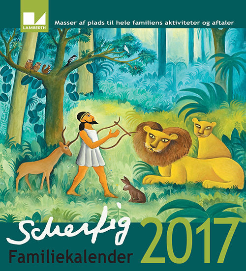 Hans Scherfig Familiekalender 2017