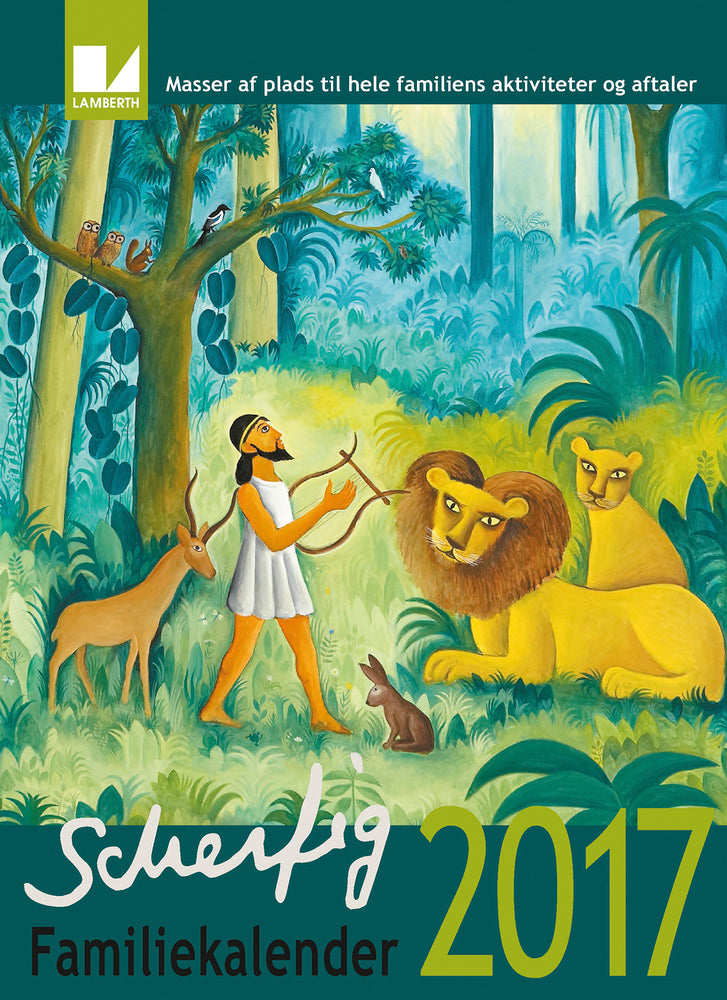 Hans Scherfig Familiekalender 2017