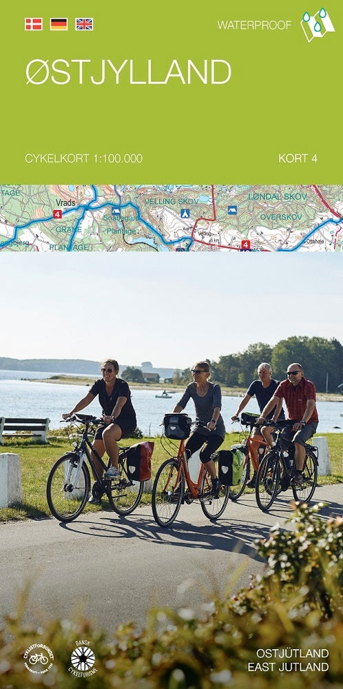 Cykelkortserie Danmark 4: Østjylland