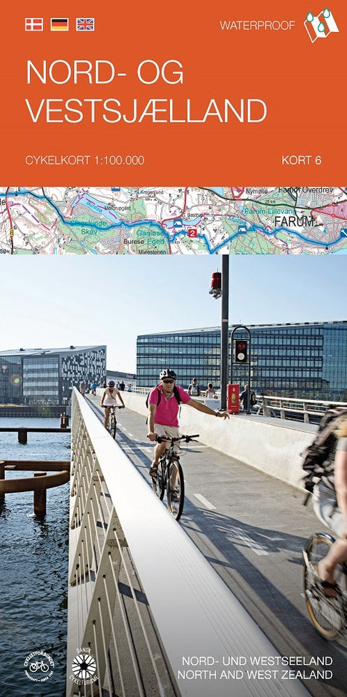 Cykelkortserie Danmark 6: Nord- og Vestsjælland