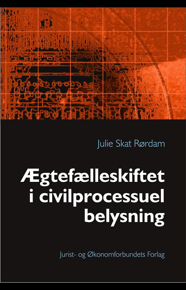 Ægtefælleskiftet i civilprocessuel belysning