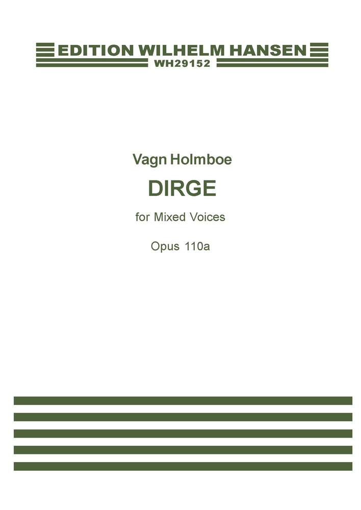 Dirge Op. 110 a