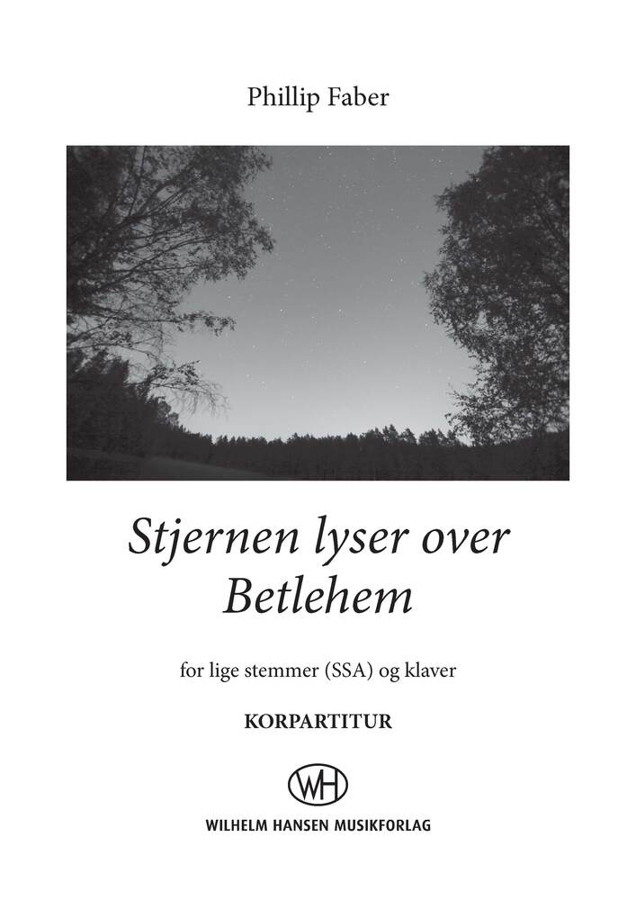 Stjernen lyser over Betlehem (SSA) - Korpartitur