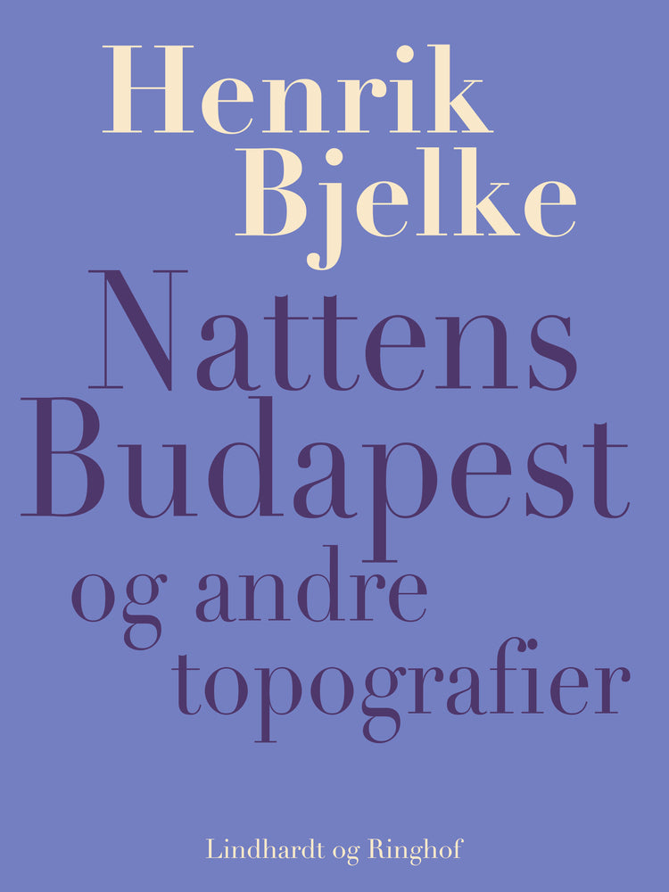Nattens Budapest og andre topografier