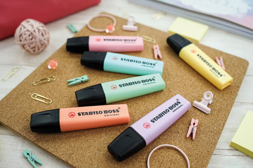 Tekstmarker Stabilo boss pastel pink