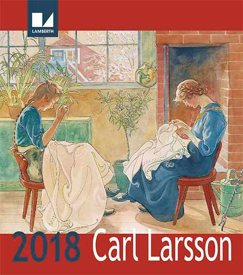 Carl Larsson kalender 2018