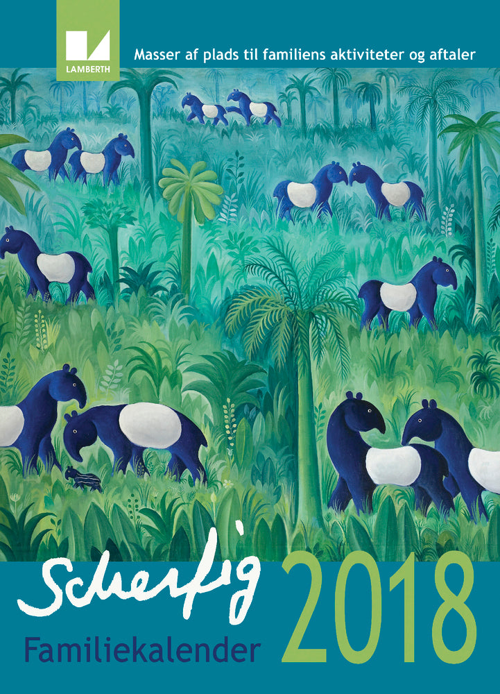Hans Scherfig familiekalender 2018