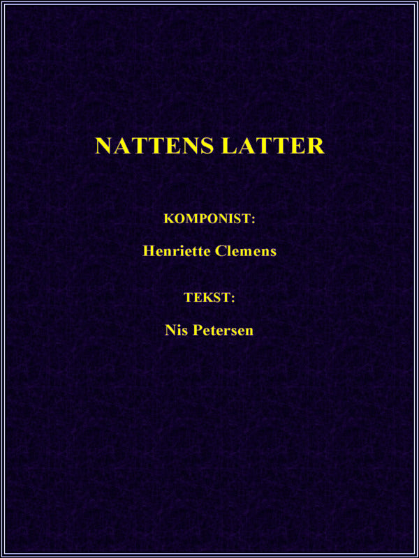 NATTENS LATTER