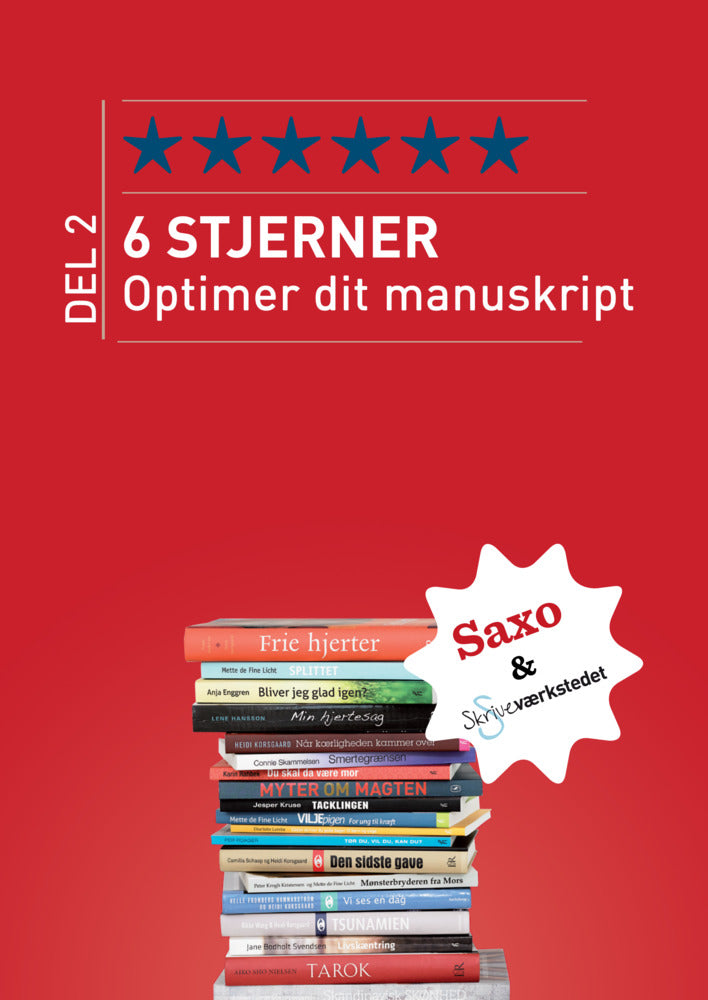 6 stjerner Optimer dit manuskript