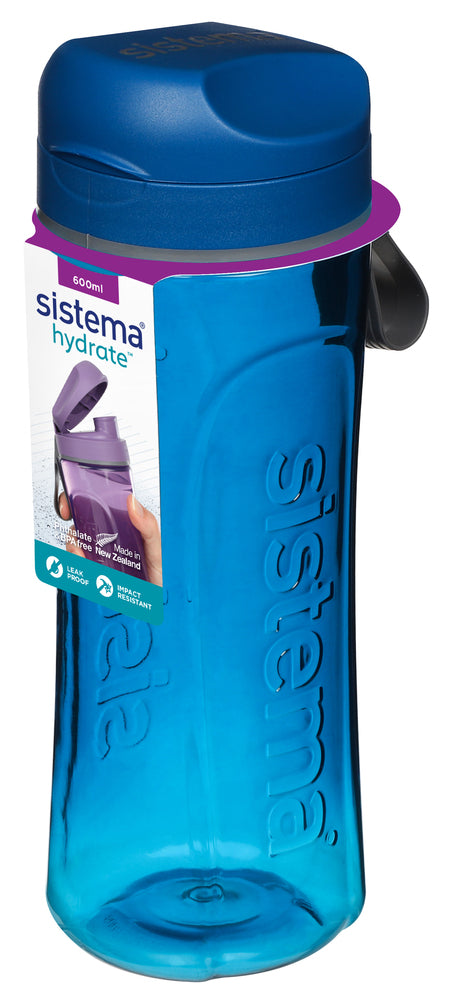 Drikkeflaske Sistema 600ml tritan swift bottle ass
