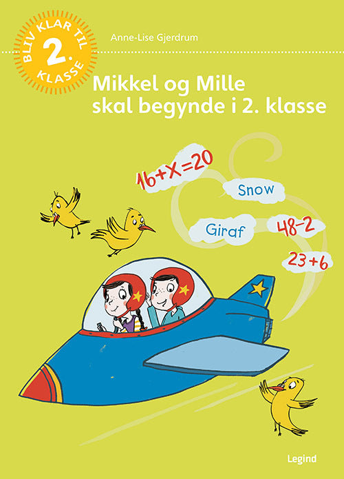Mikkel og Mille skal begynde i 2. klasse