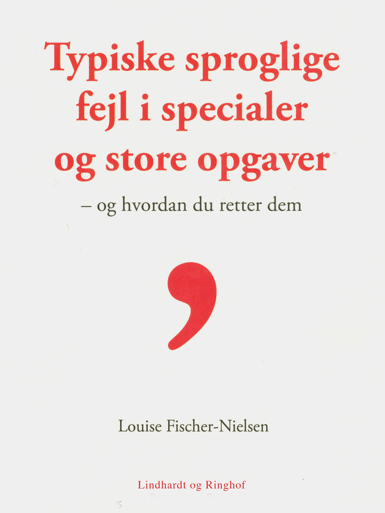 Typiske sproglige fejl