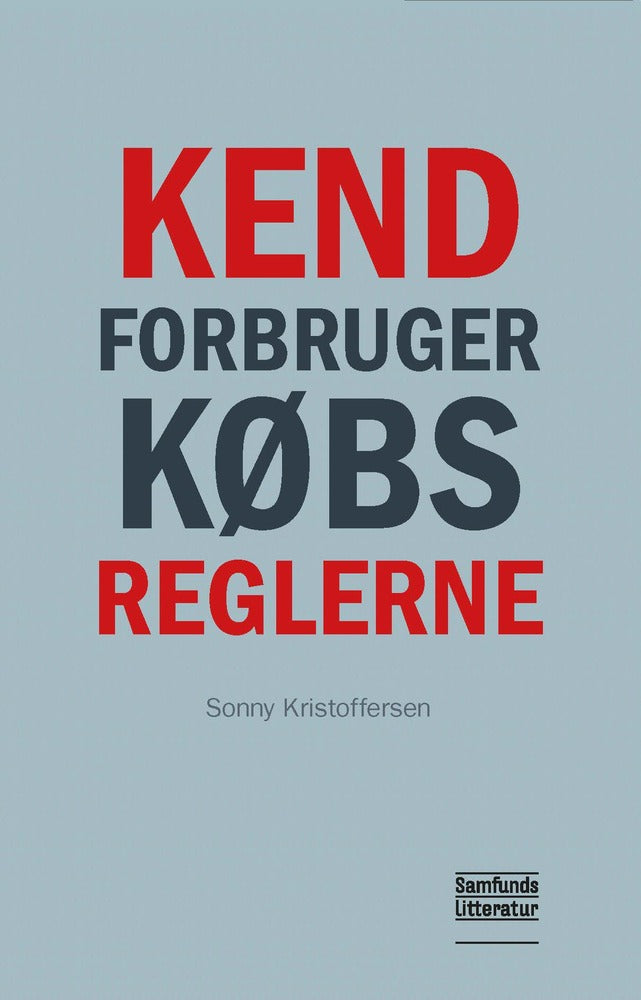 Kend forbrugerkøbsreglerne