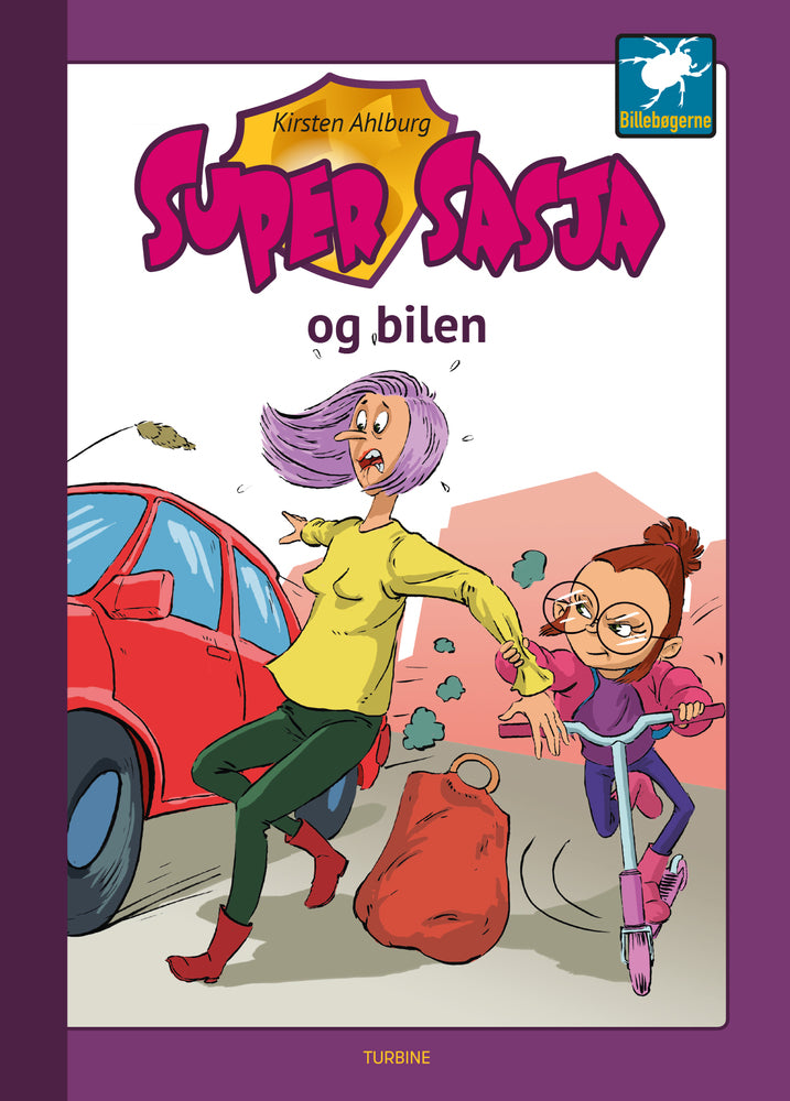 Super Sasja og bilen